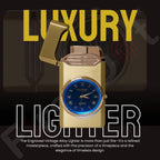 Aurum Luxury Classic Analog Watch Lighter for Men - Gold