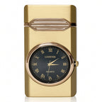 Aurum Luxury Classic Analog Watch Lighter for Men - Gold