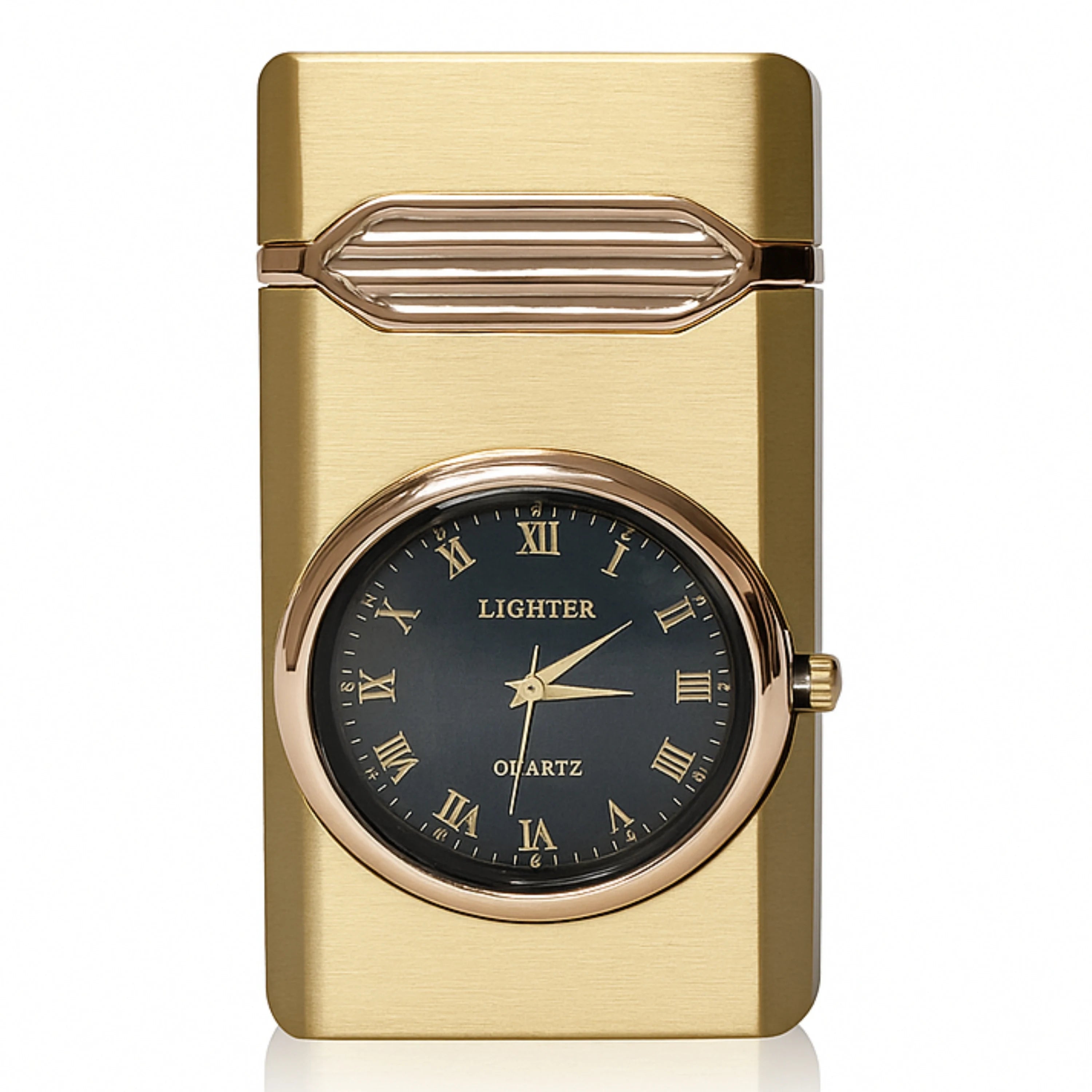 Aurum Luxury Classic Analog Watch Lighter for Men - Gold