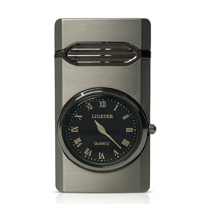 Aurum Luxury Classic Analog Watch Lighter for Men - Grey