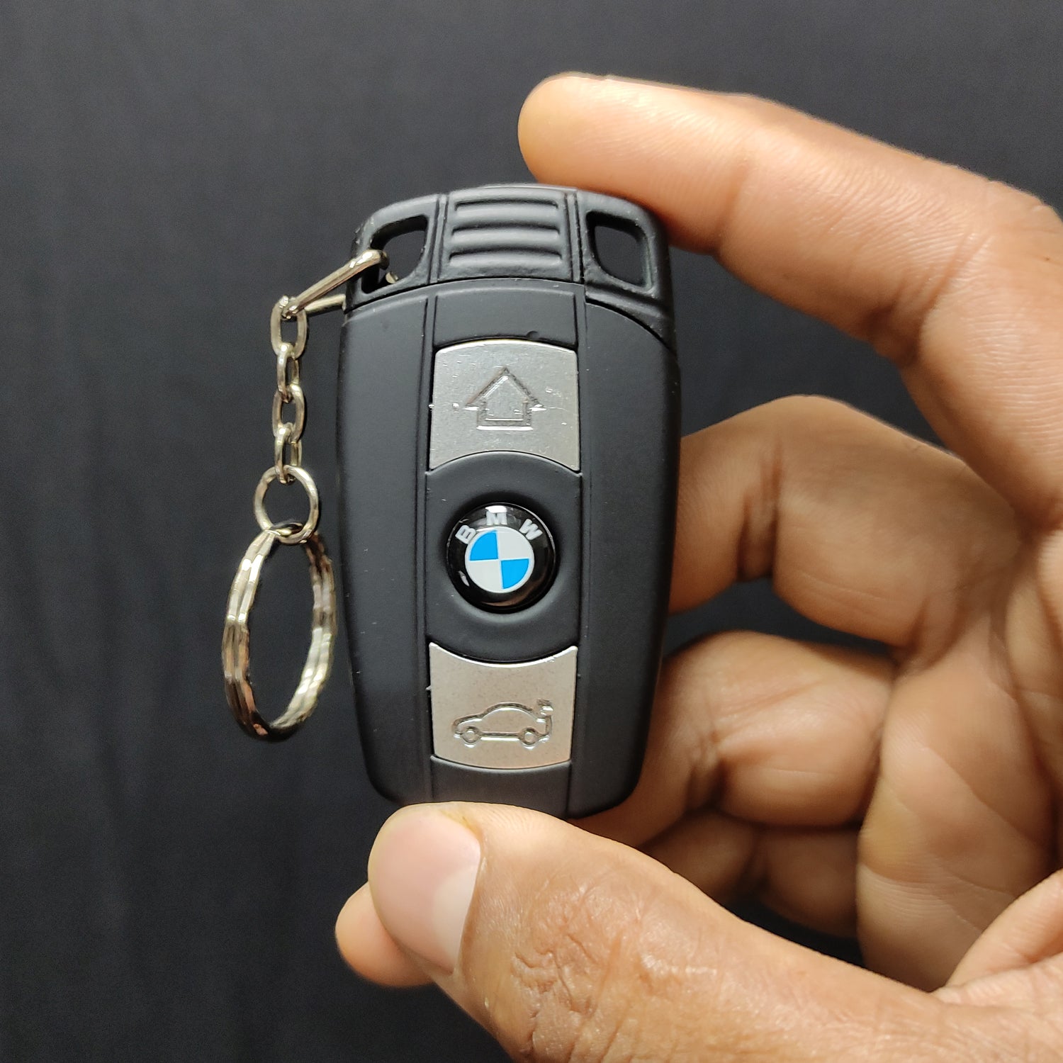BMW Windproof Lighter| Keychain with Torch| Gift for Men Pocket Lighter | First Dot