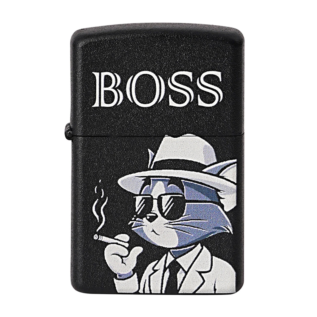 BOSS Tom Cat Classic Refillable Cigarette Lighter