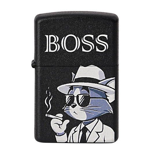 BOSS Tom Cat Classic Refillable Cigarette Lighter
