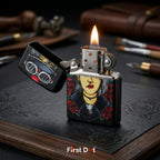 Biker Girl Edition Windproof Cigarette Lighter