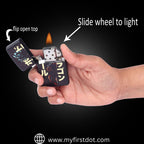 First Dot Goku Anime Series Windproof Cigarette Lighter