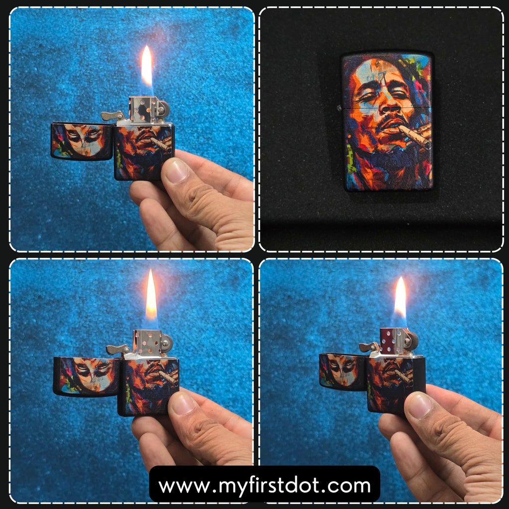 Bob Marley Classic Lighter – Windproof Cigarette Lighter