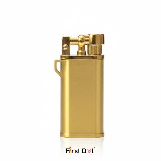 Brushed Metal Soft Flame Lighter | First Dot