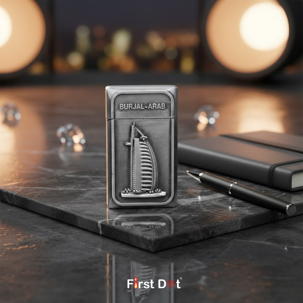 Burj Al Arab Embossed Vintage - Cigarette Lighter
