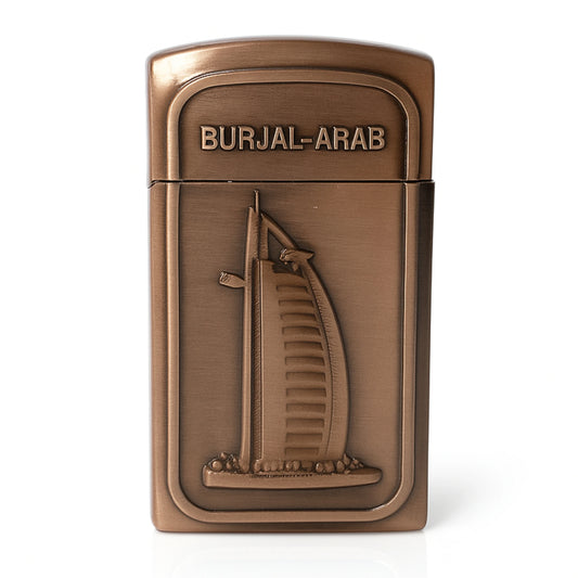Burj Al Arab – Vintage Brass Finish | Jet Flame Torch - Brown