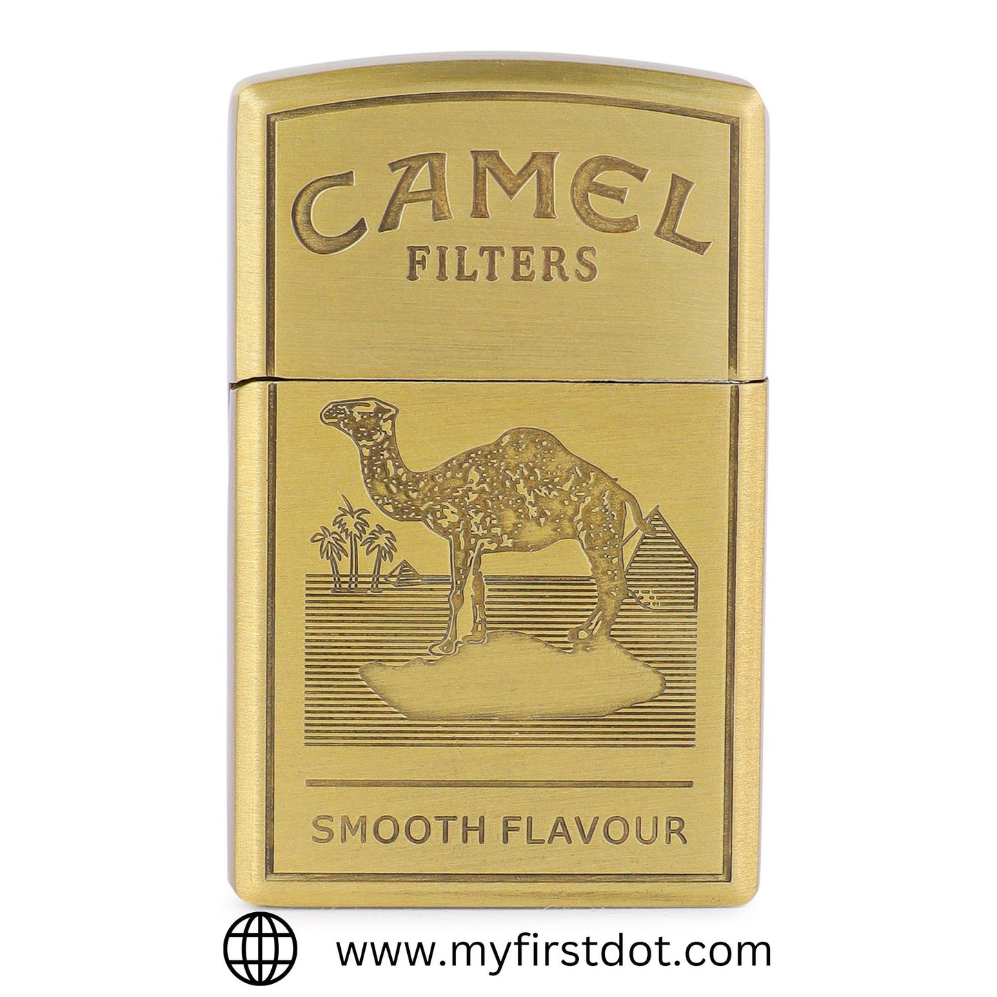 Camel Premium Refillable Cigarette Lighter – Perfect for Gifting | First Dot
