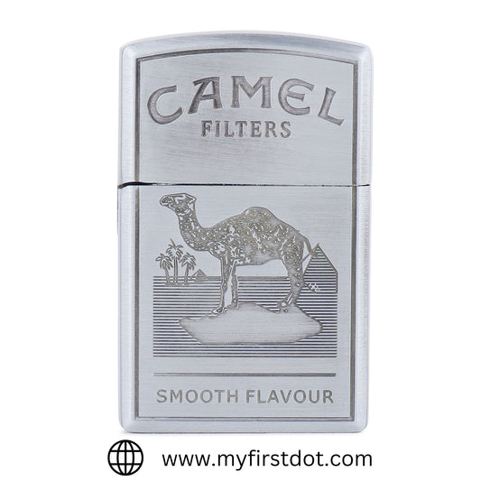 Camel Premium Refillable Cigarette Lighter – Perfect for Gifting | First Dot
