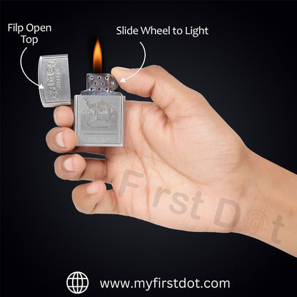 Camel Premium Refillable Cigarette Lighter – Perfect for Gifting | First Dot