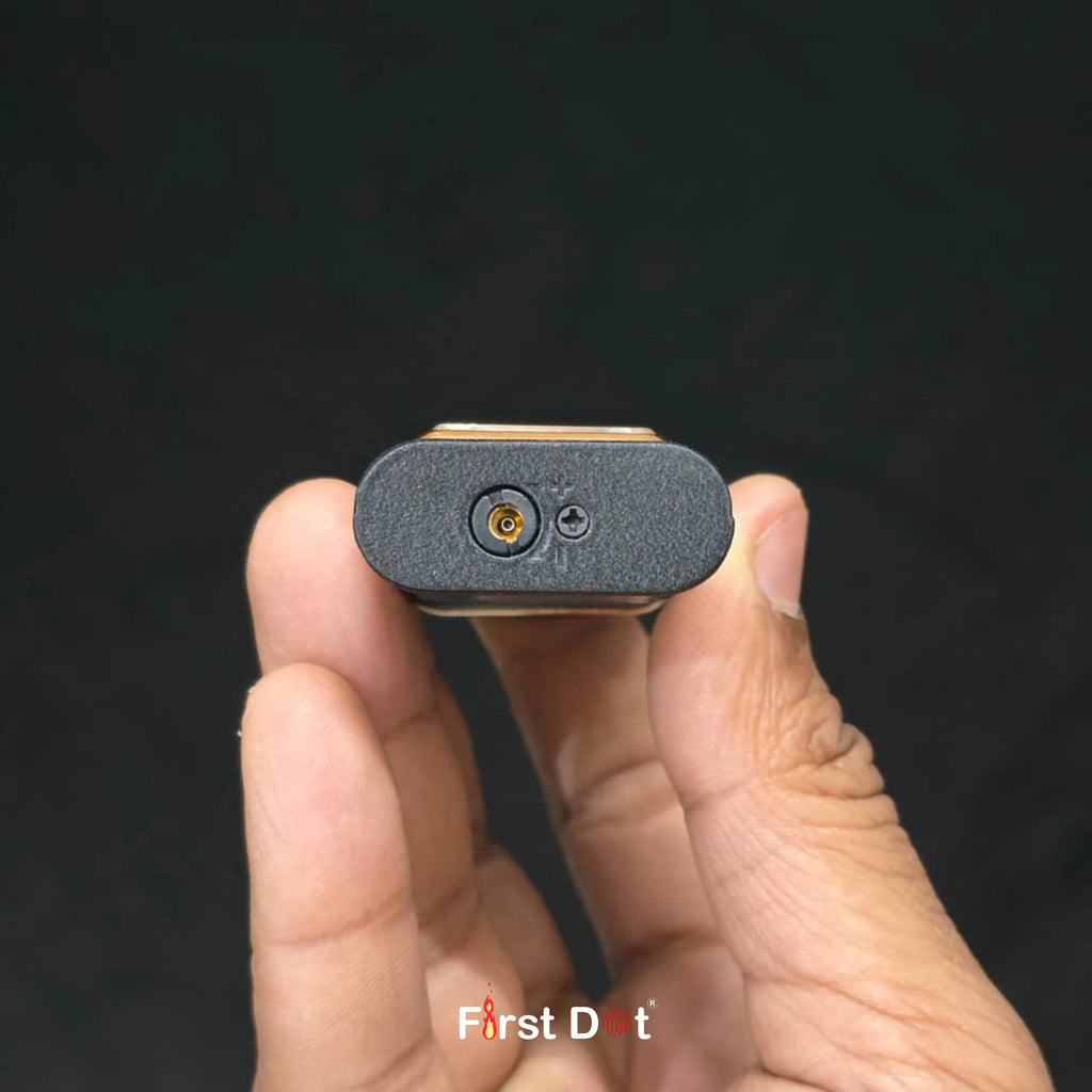 Premium ChronoLite Dual Flame Watch Cigarette Lighter