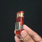 Premium ChronoLite Dual Flame Watch Cigarette Lighter