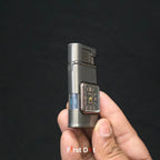 Premium ChronoLite Dual Flame Watch Cigarette Lighter