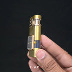 Premium ChronoLite Dual Flame Watch Cigarette Lighter