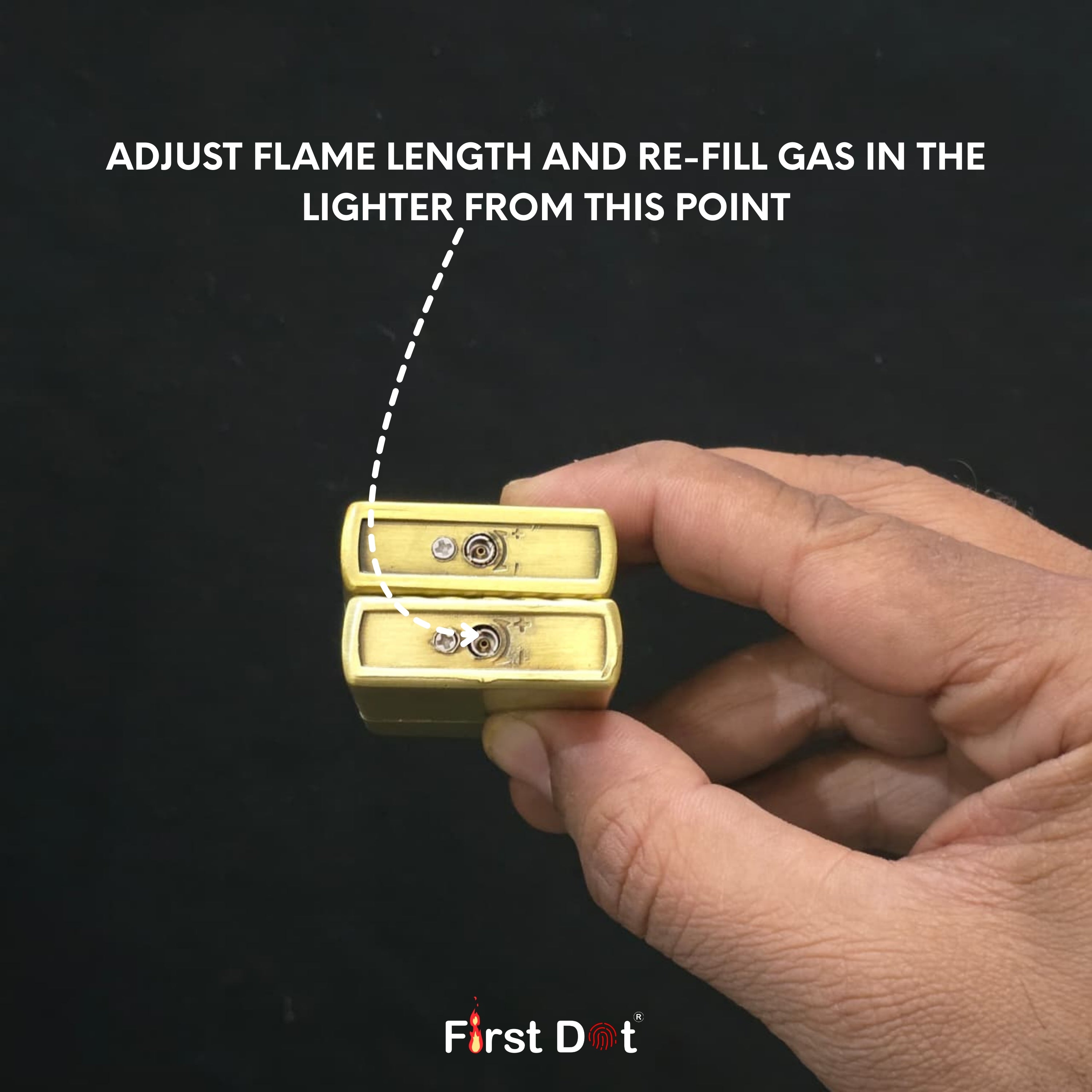 Cigarette Lighter Combo Set of 2 – Metal Body | First Dot