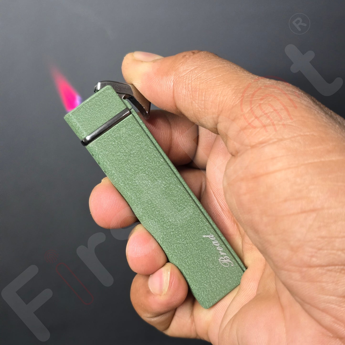 Slim Red Jet Flame Lighter | Windproof Cigarette Lighter