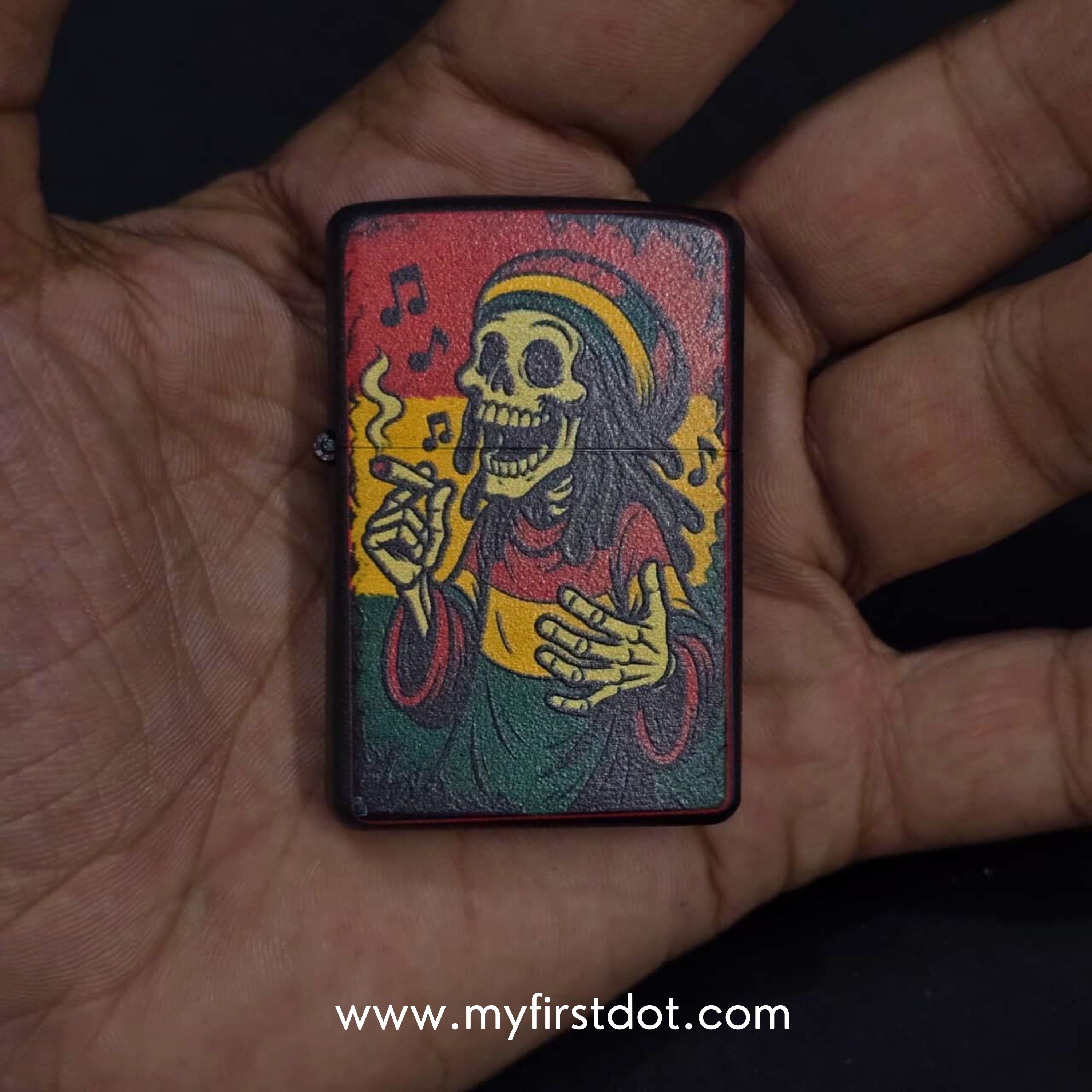 Classic Music Man Lighter Windproof Cigarette Lighter