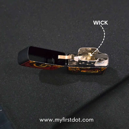 Classic Music Man Lighter Windproof Cigarette Lighter