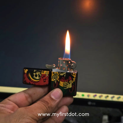 Classic Music Man Lighter Windproof Cigarette Lighter