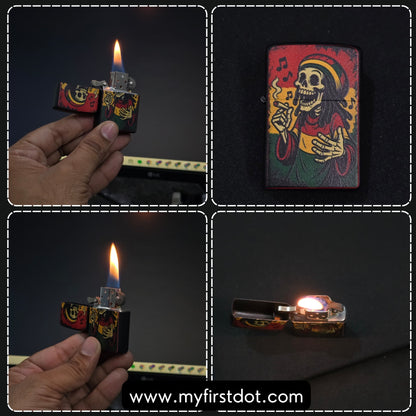 Classic Music Man Lighter Windproof Cigarette Lighter