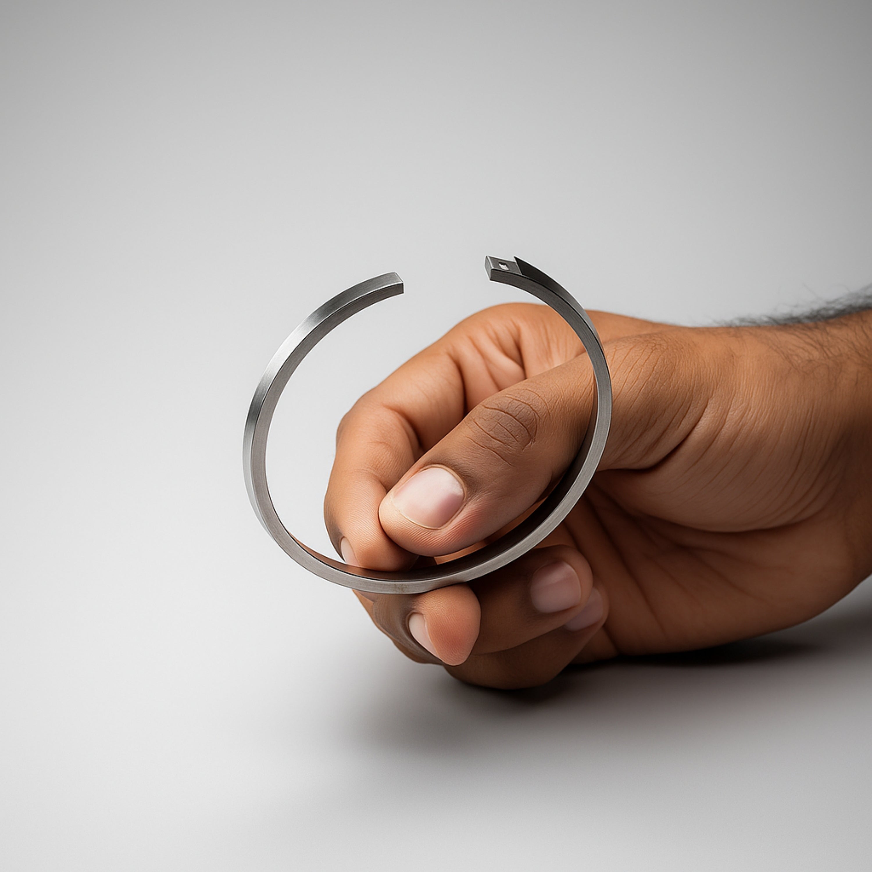 Classic Oval Bracelet for Men – Premium Stainless Steel Everyday Look