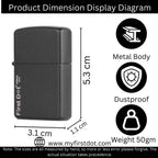 Classic Matte lighter Windproof Cigarette Lighter | First Dot