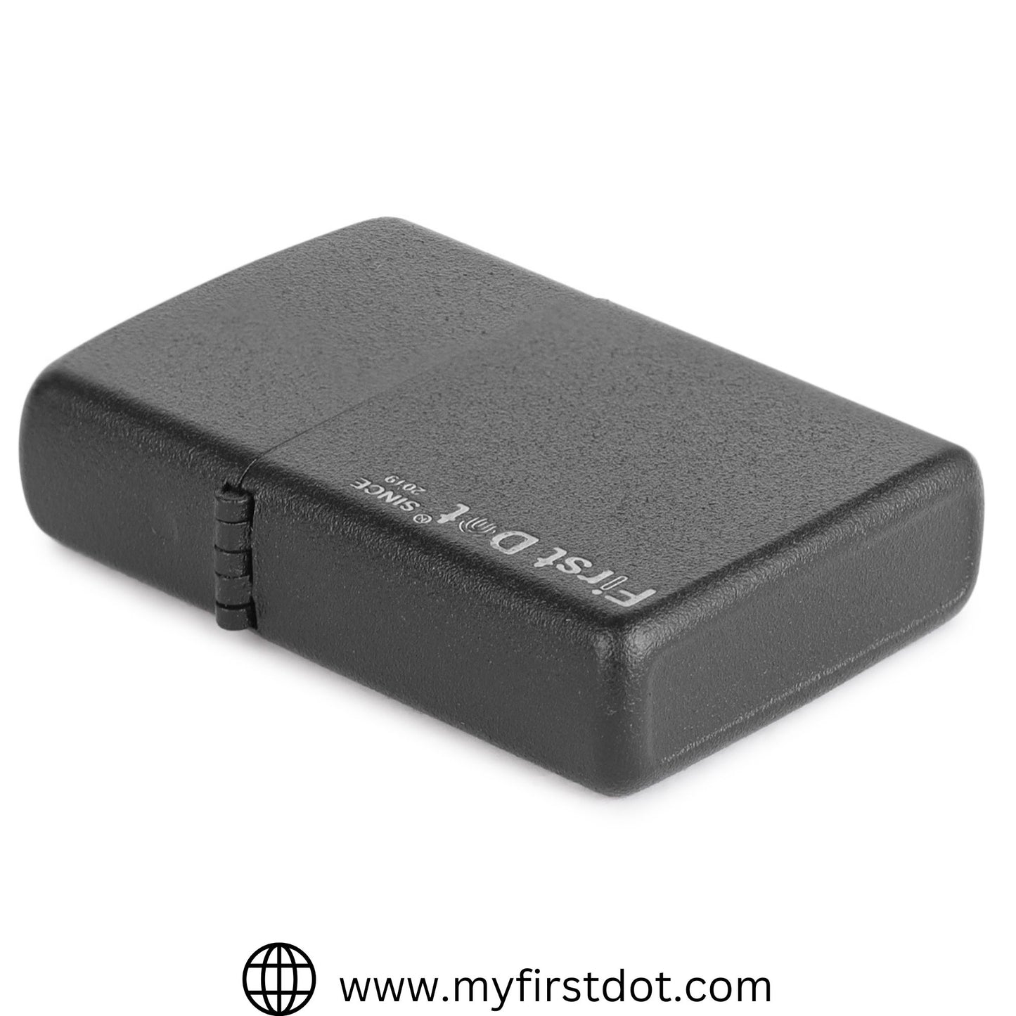 Classic Black lighter Windproof Cigarette Lighter for Men | Pocket Classic Lighter for Smoking | First Dot