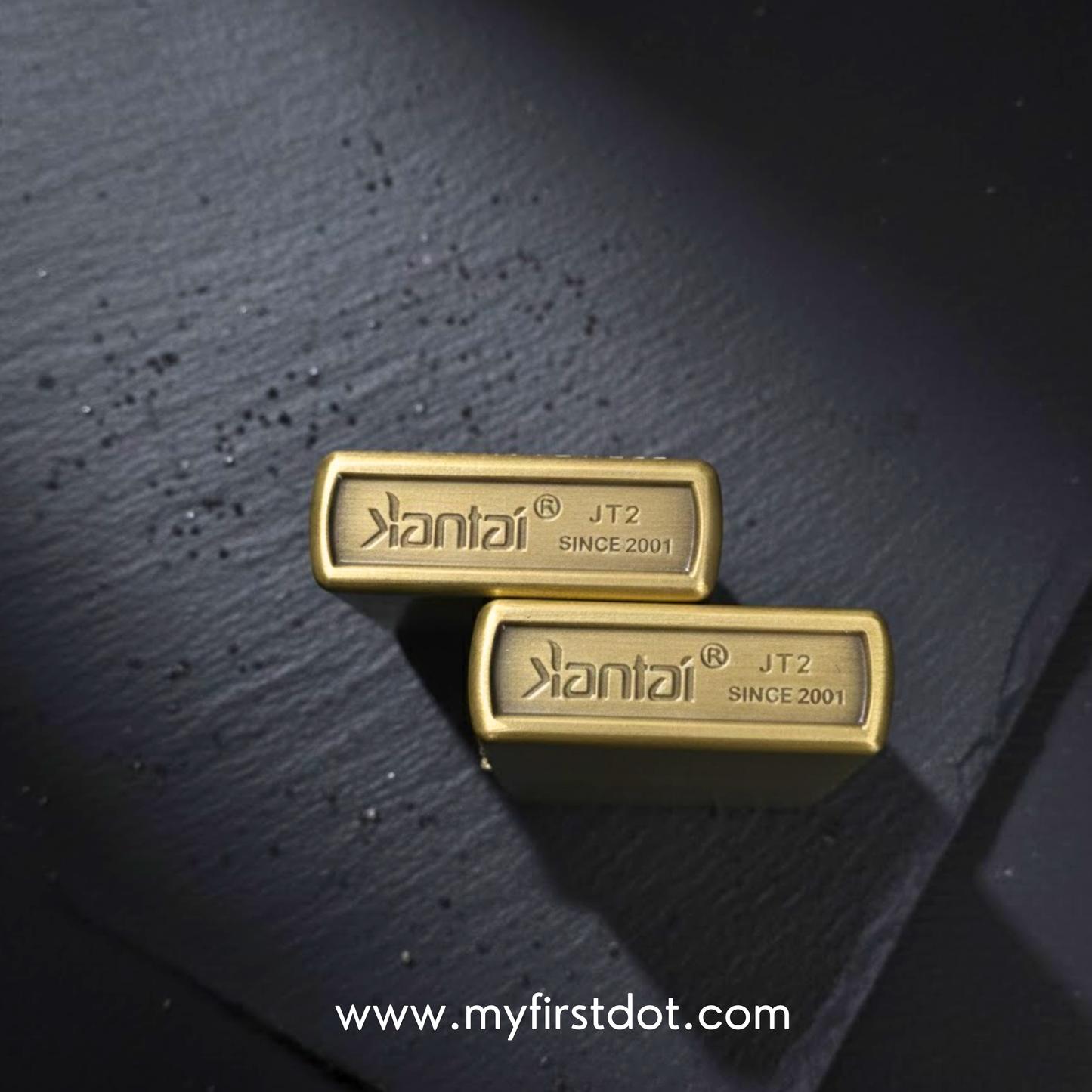 Combo of 2 Embossed Metal Cigarette Lighters + Free 50ml Fuel