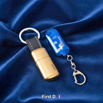 Mini Windproof Keychain Gas Lighter (Pack of 2)