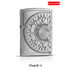 First Dot Compass Engraved Navigation Cigarette Lighter –  Precision
