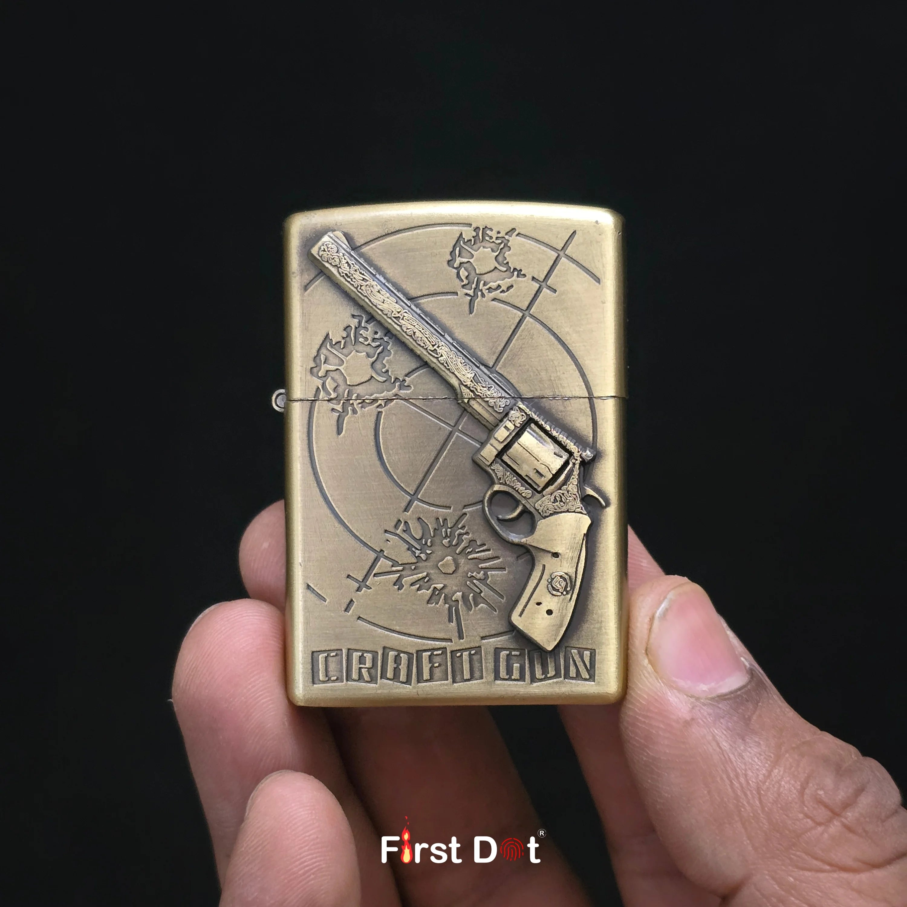 First Dot Craft Gun Series Fluid Liquid Lighter
