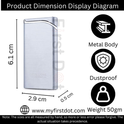 Creative Premium Refillable Cigarette Lighter – Perfect for Gifting | First Dot