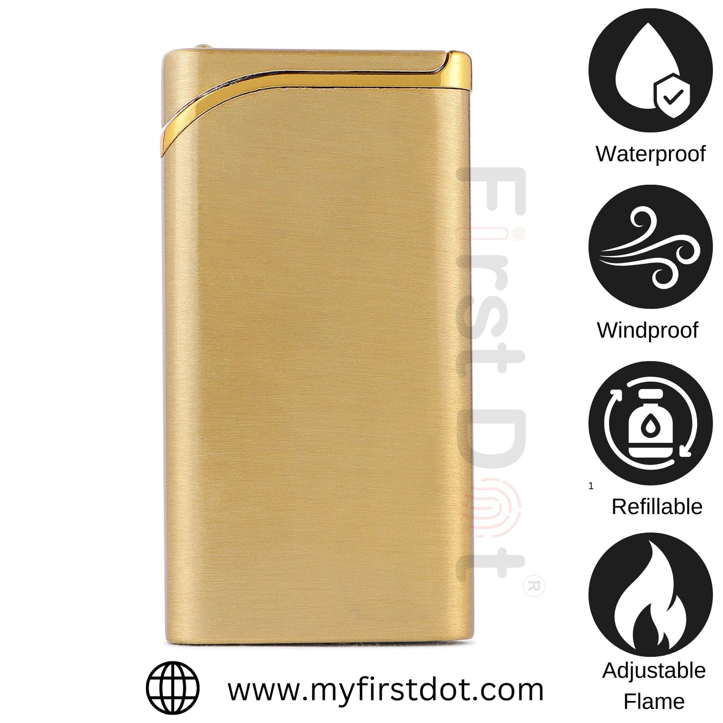 Creative Premium Refillable Cigarette Lighter – Perfect for Gifting | First Dot