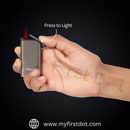 Creative Premium Refillable Cigarette Lighter – Perfect for Gifting | First Dot