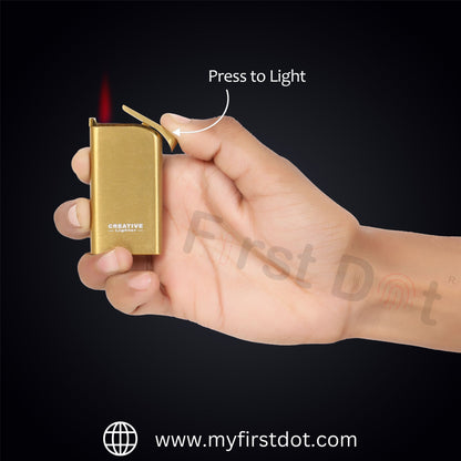 Creative Premium Refillable Cigarette Lighter – Perfect for Gifting | First Dot