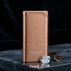 Creative Slim Red Jet Flame Refillable Cigarette Lighter