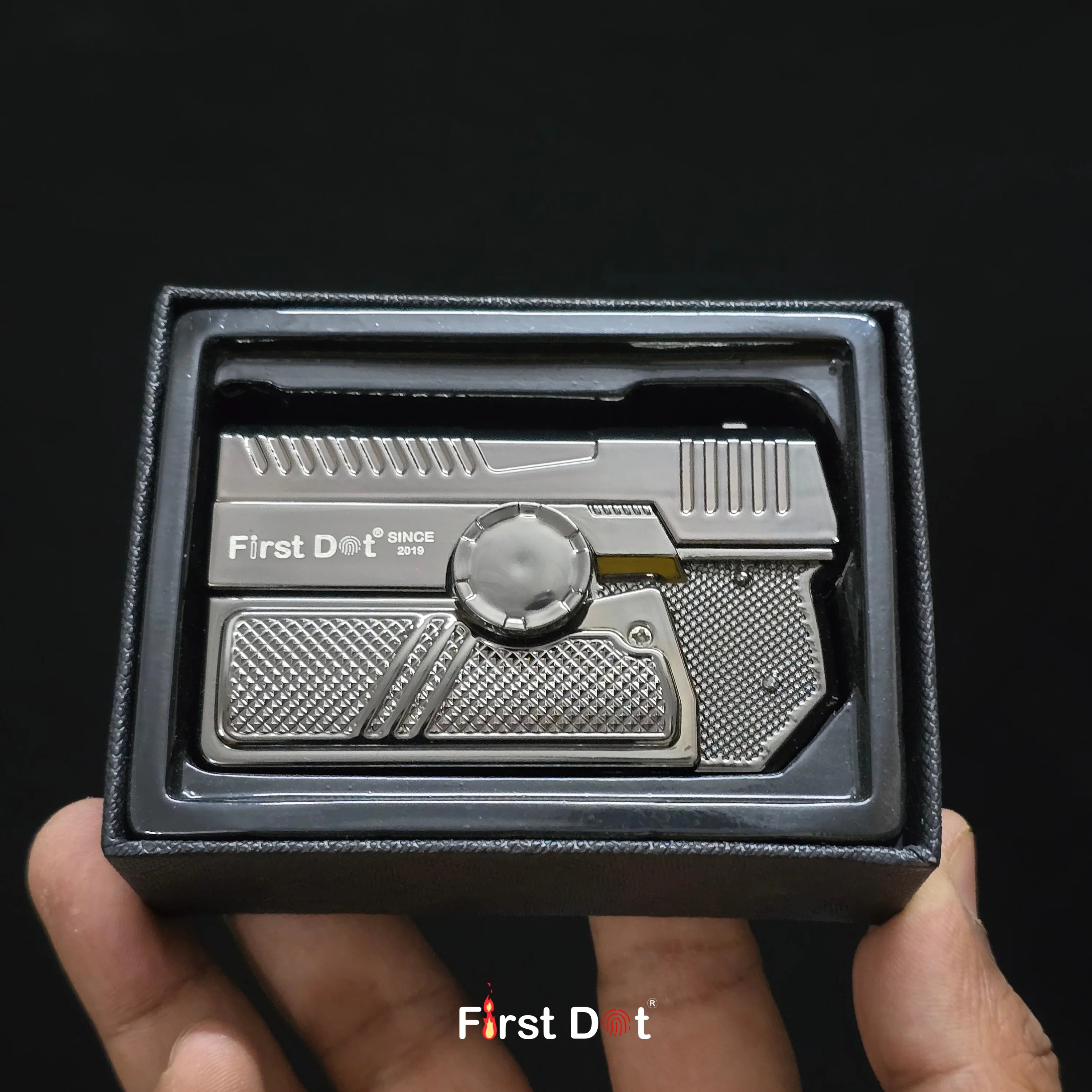 Crimson Trigger X – Folding Laser Jet Spinner Lighter