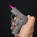 First Dot Crimson Trigger X – Folding Laser Jet Spinner Lighter