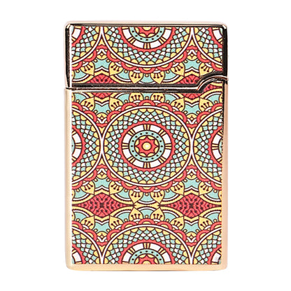 Mandala Art Premium Refillable Cigarette Lighter – Perfect for Gifting | First Dot