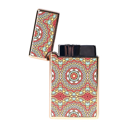 Mandala Art Premium Refillable Cigarette Lighter – Perfect for Gifting | First Dot