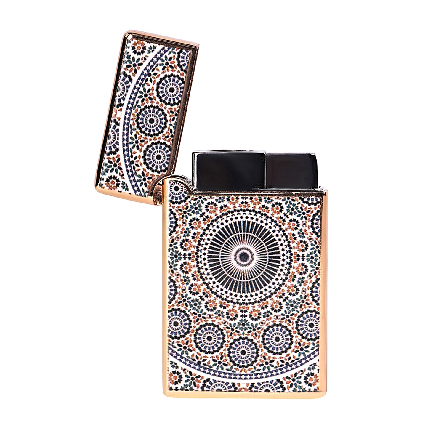 Mandala Art Premium Refillable Cigarette Lighter – Perfect for Gifting | First Dot