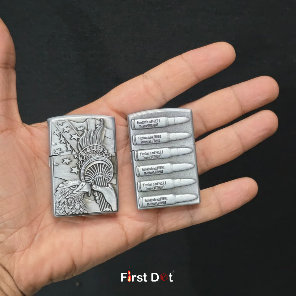 (Pack of 2) Classic Gas Lighter for Daily Use