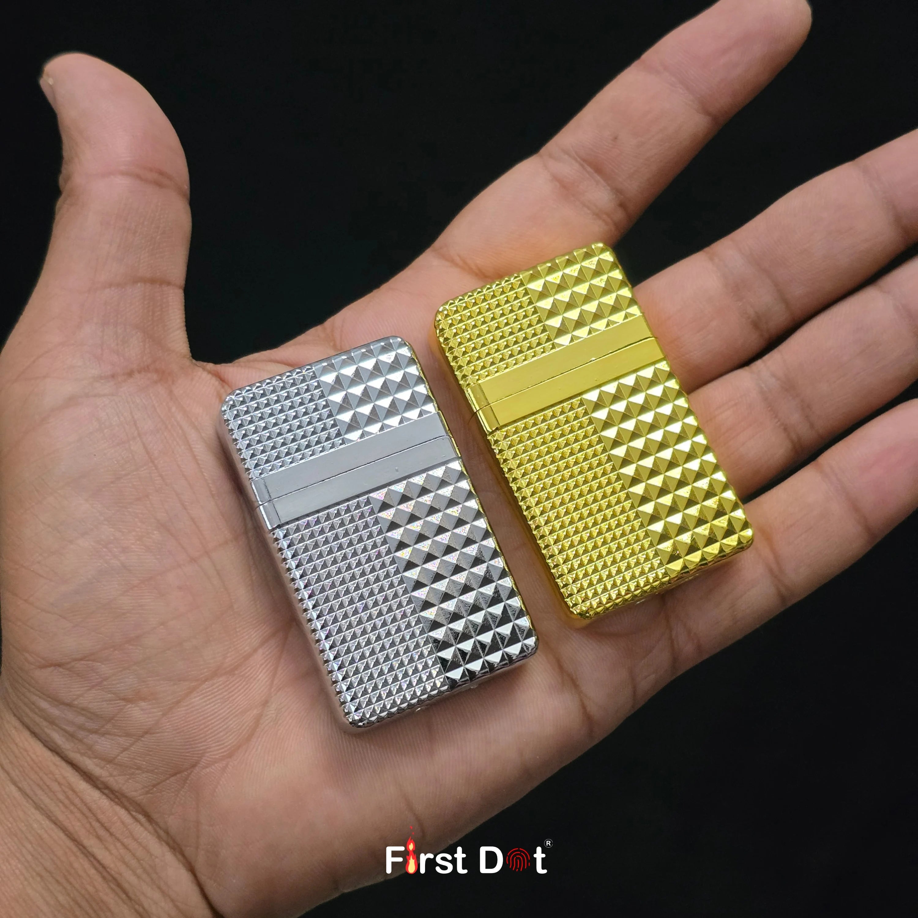 Diamond Cut Jet Flame Cigarette Lighter (Signature Series)
