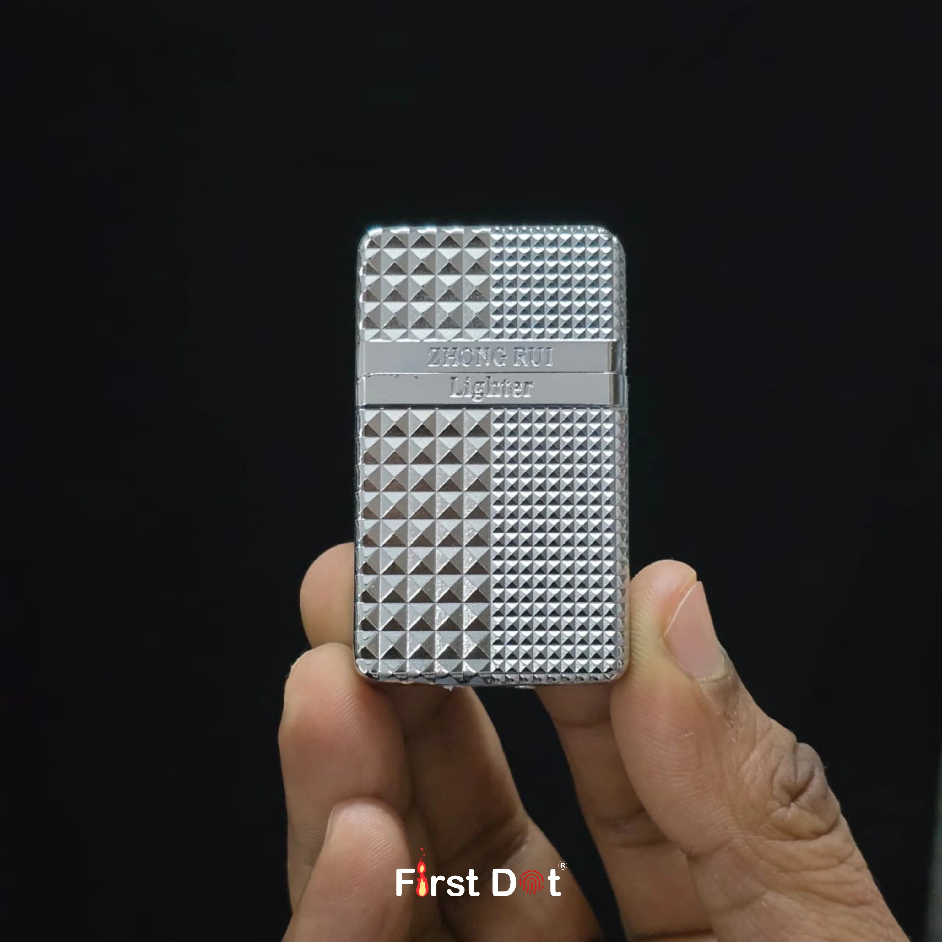 Diamond Cut Jet Flame Cigarette Lighter (Signature Series)
