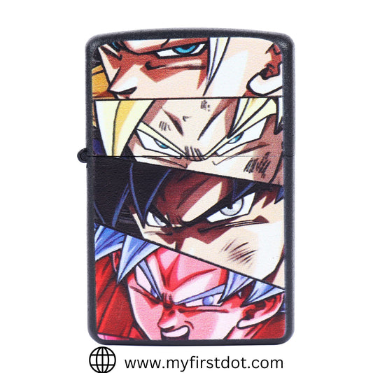 Dragon Ball Z Eyes Windproof Cigarette Lighter for Men | Pocket Classic Lighter for Smoking | | First Dot