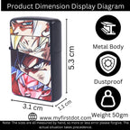 First Dot Anime Eyes Windproof Cigarette Lighter
