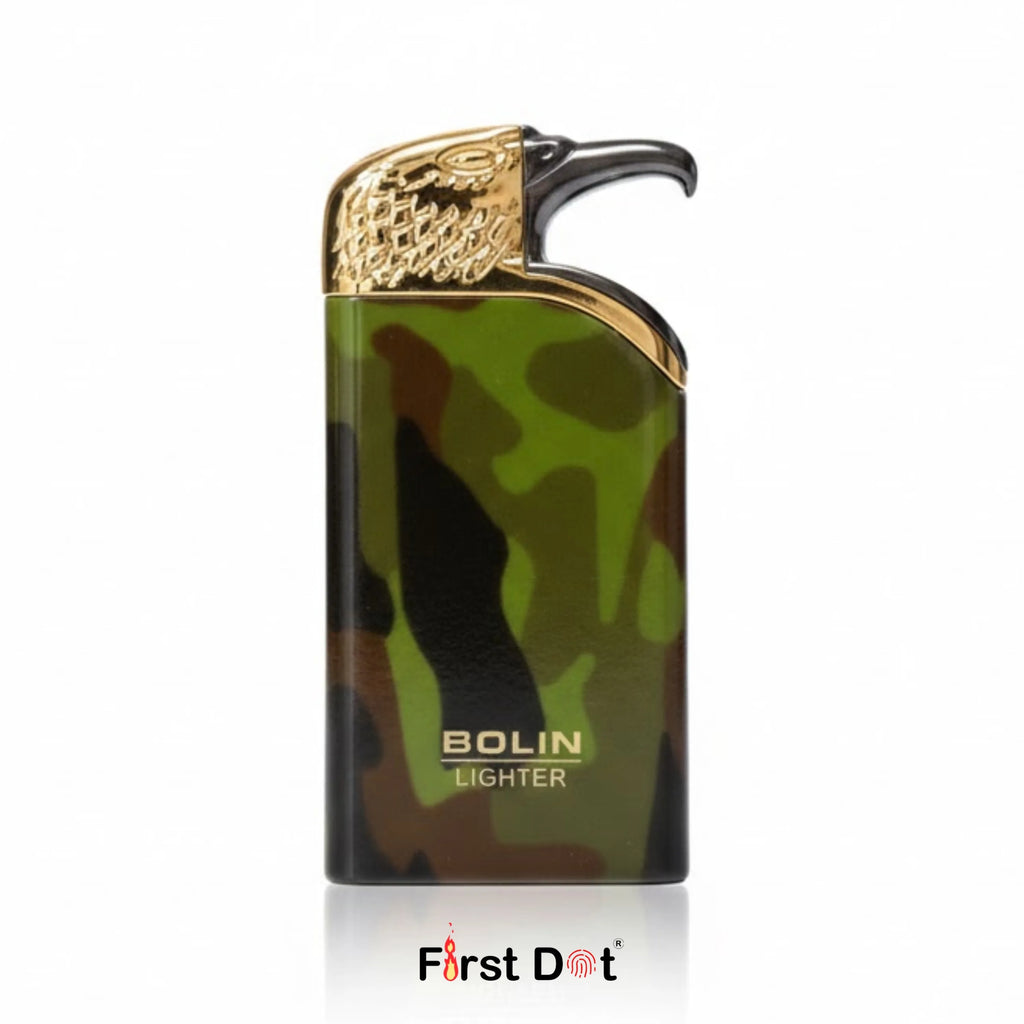 Eagle Beak Red Jet Flame Cigarette Lighter – Camouflage