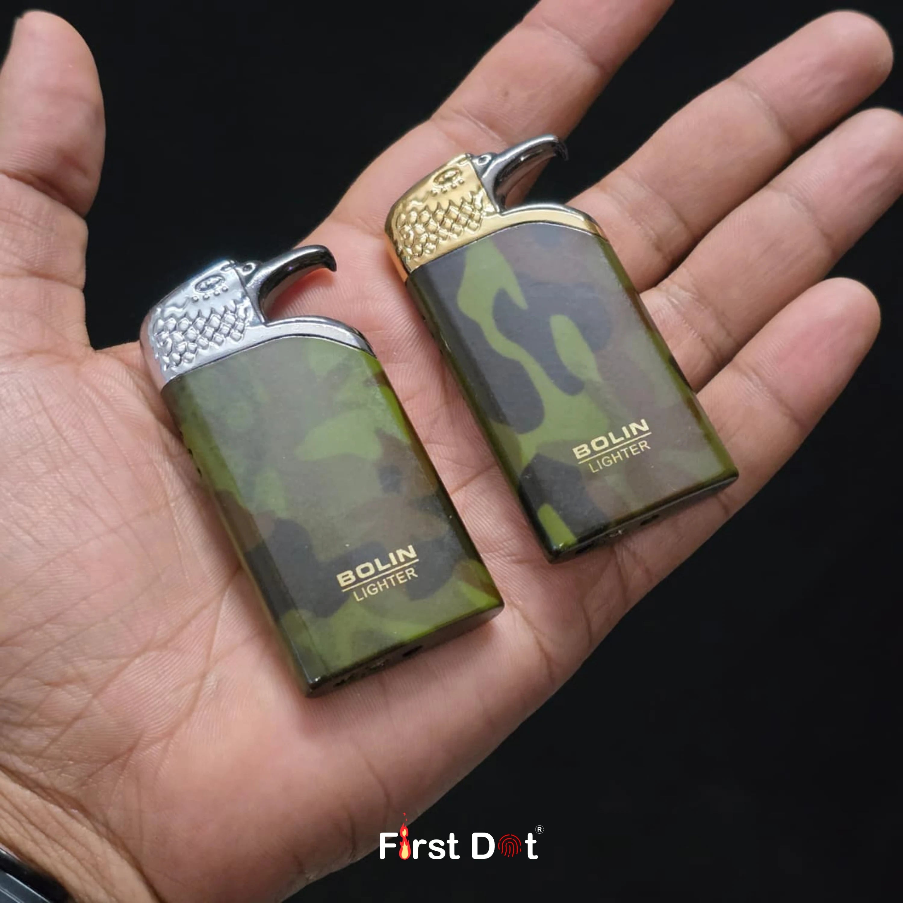 Eagle Beak Red Jet Flame Cigarette Lighter – Camouflage